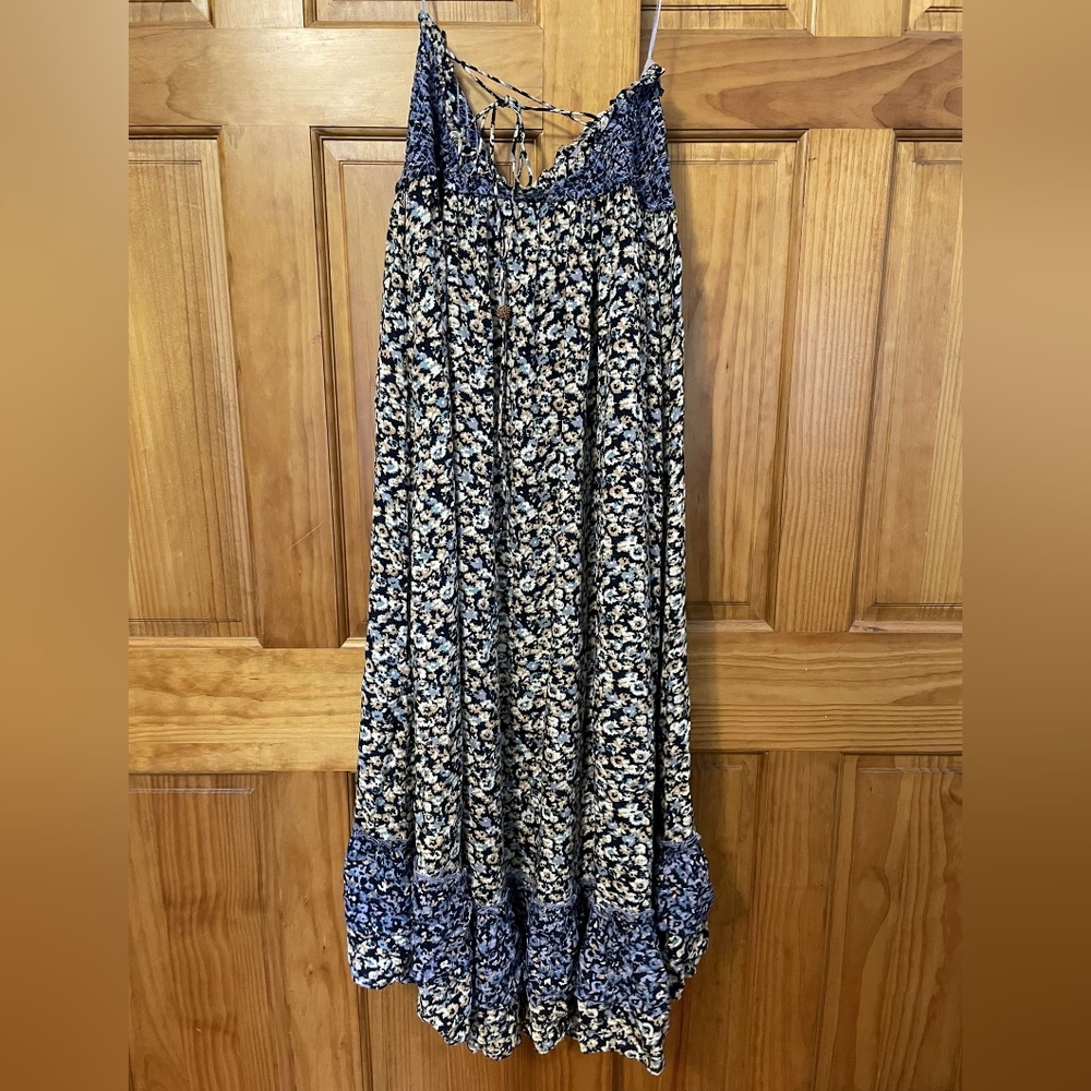 ANTHROPOLOGY Strapless Dress